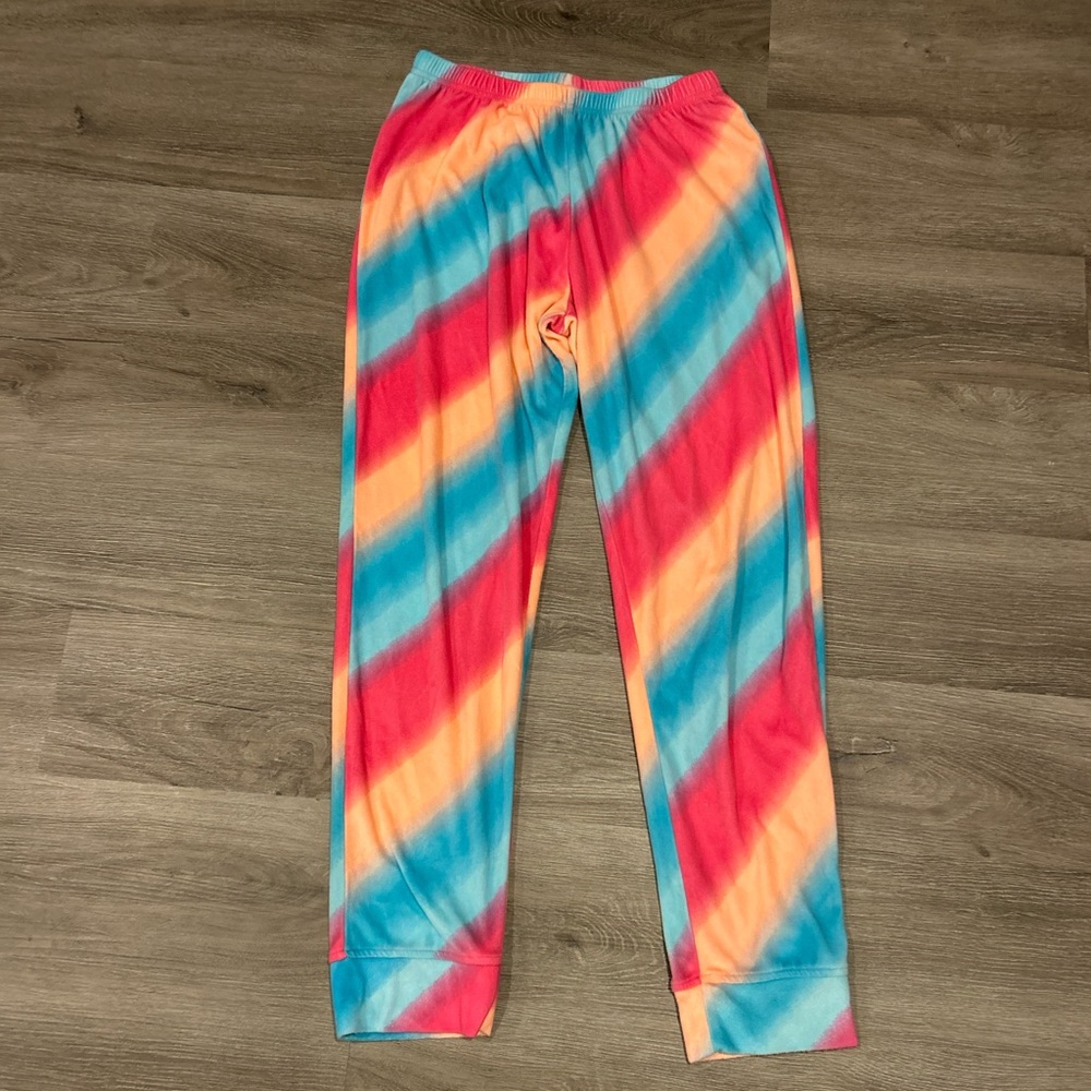 Wonder Nation Multicolor Tie-Dye Pajama Pants Youth XXL